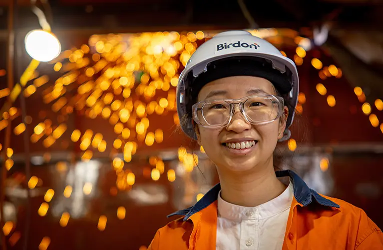 Birdon Staff Smiling